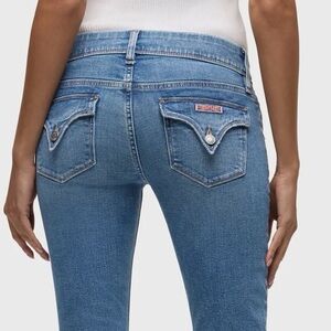 Hudson Beth Mid-Rise Baby Bootcut Jeans size -10
